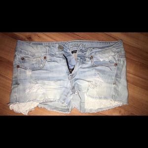 AE DENIM SHORTS